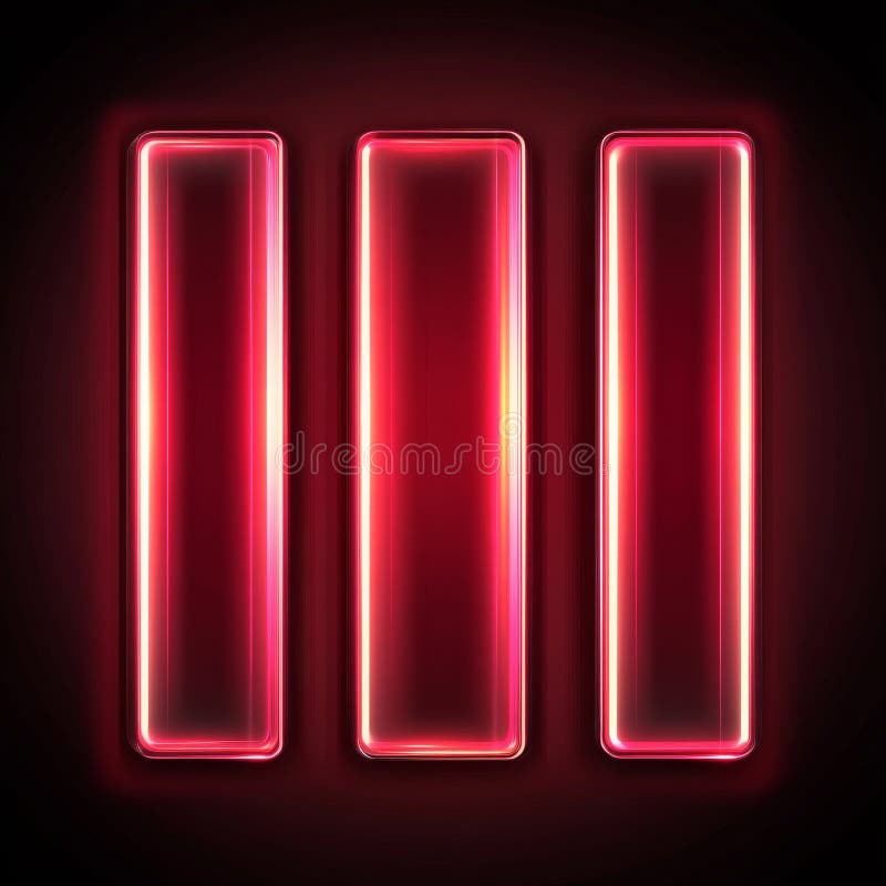 Frames with a sci-fi design, highlighted by thin, glowing red lines against a dark background, and linked by digital royalty free stock image