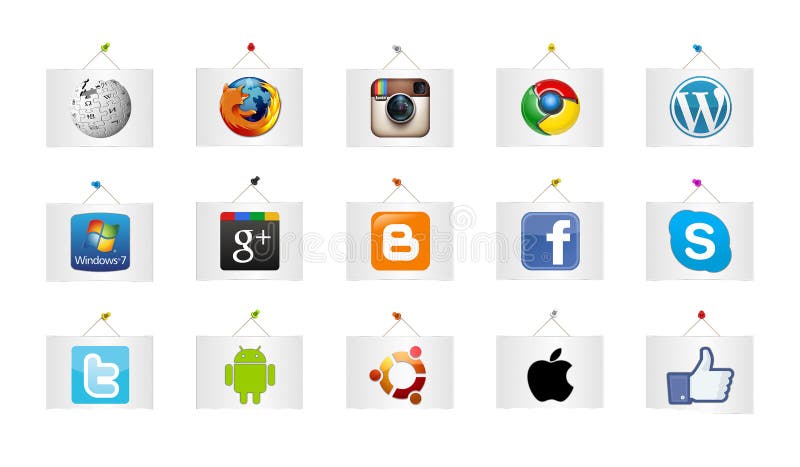 Frames with the software symbols vector illustration Frames with the software symbols vector illustration
