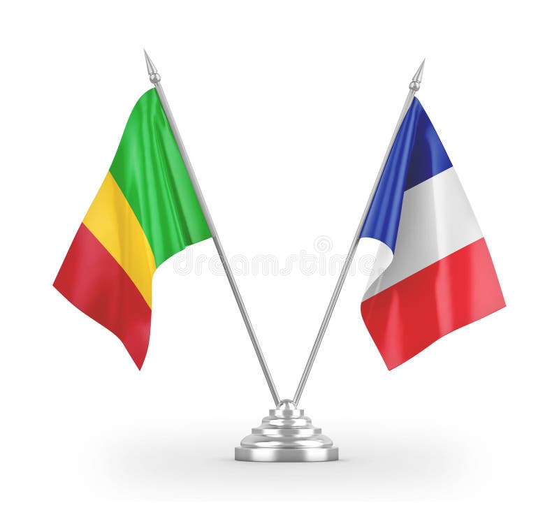 France and Mali Table Flags Isolated on White 3D Rendering Stock  Illustration - Illustration of pole, double: 178800576