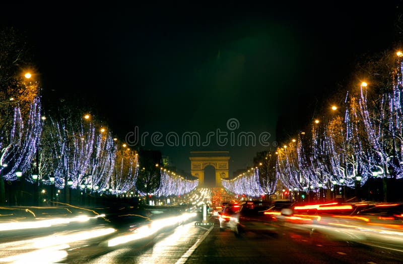 France, Paris: Champs Elysees stock photography France, Paris: Champs Elysees stock photography