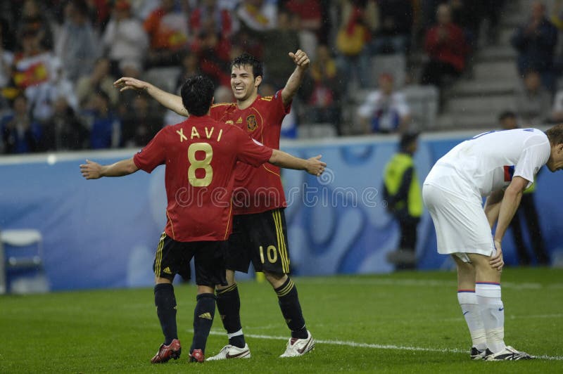 FranceFootball 2009 melhores 30Players Cesc Fabregas imagens de stock FranceFootball 2009 melhores 30Players Cesc Fabregas imagens de stock