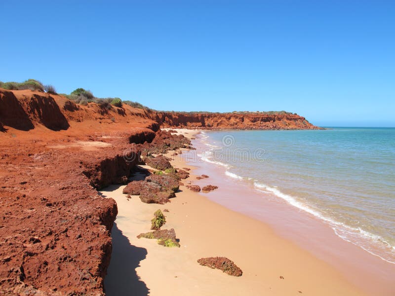 Francois Peron National Park, Haifisch-Bucht, West-Australien stockfotos Francois Peron National Park, Haifisch-Bucht, West-Australien stockfotos