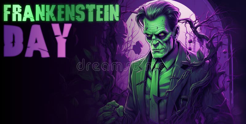 Frankenstein qualità ai immagine generativa royalty illustrazione gratis