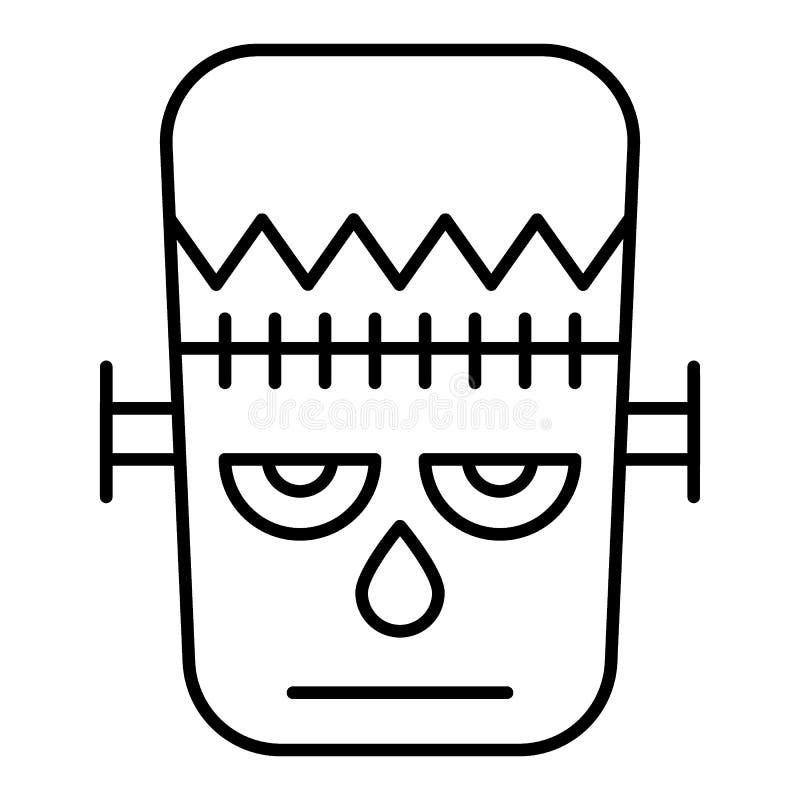 Frankenstein Head Template