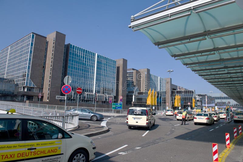 Frankfurt Airport Terminal 1. Hotels Near The Airport Editorial Stock Image - Image of cars ...