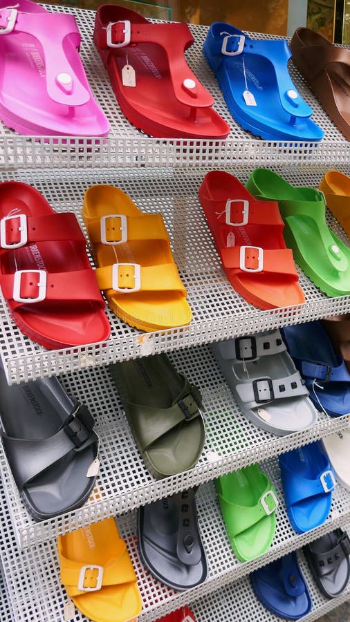 plastic birkenstocks colors