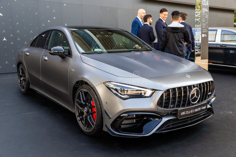 2020 Mercedes AMG CLA 45 S 4MATIC+ Coupe Car Editorial Image - Image of  newest, 4matic: 160106205