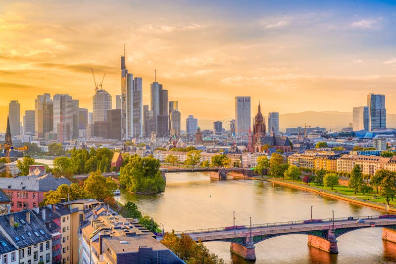 Frankfurt, Germany Skyline