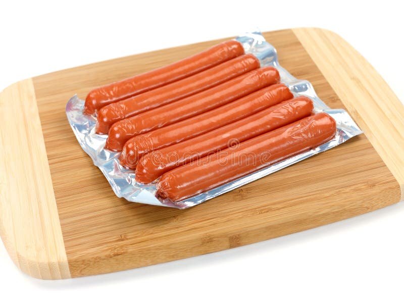 Frankfurt Sausages stock image. Image of pakaged, beef 14458451