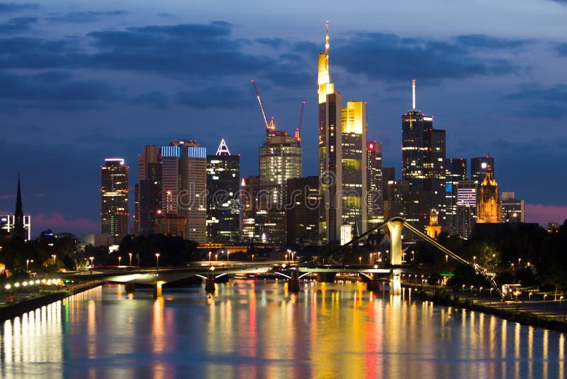 Frankfurt Skyline stock photo Frankfurt Skyline stock photo