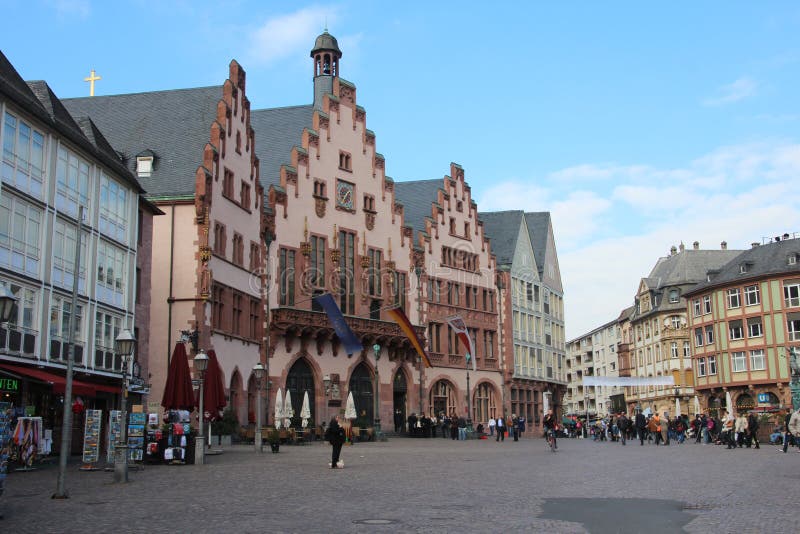 Frankfurt stadshus royaltyfria bilder Frankfurt stadshus royaltyfria bilder