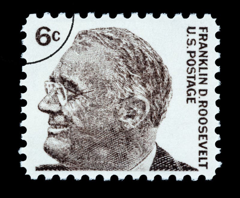 Franklin Delano Roosevelt Postage Stamp royalty free stock images Franklin Delano Roosevelt Postage Stamp royalty free stock images