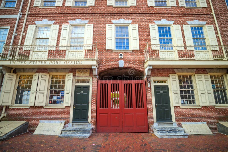 Franklin Post Office editorial image. Image of franklin 68517945