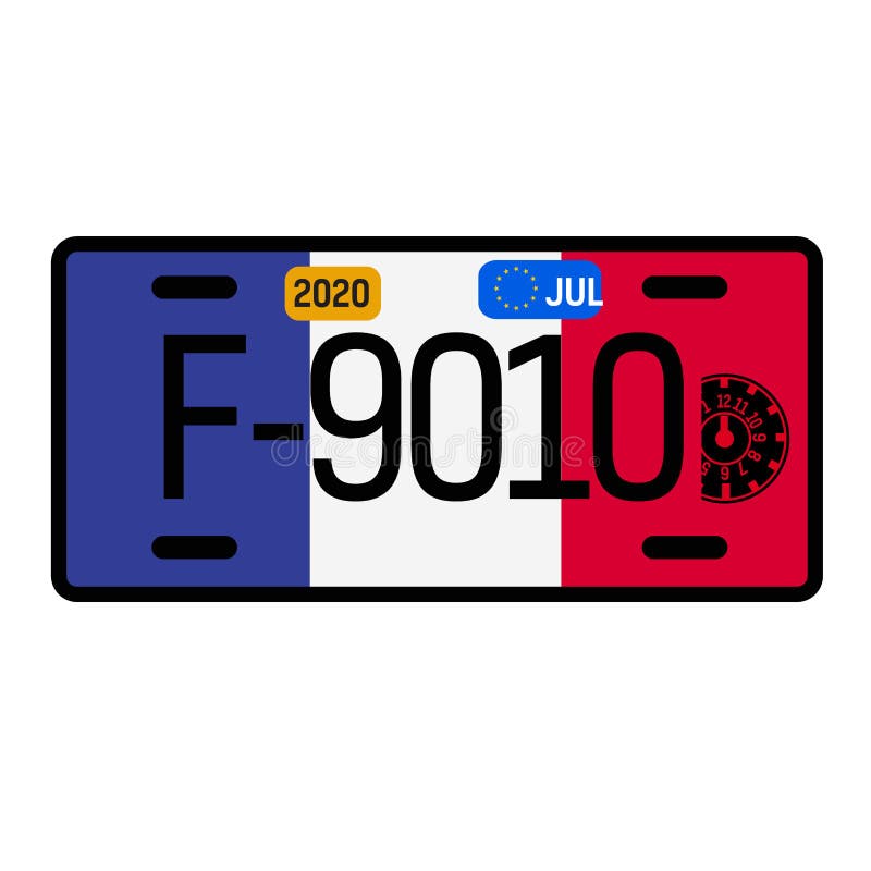 1,369 Autokennzeichen Frankreich Images, Stock Photos, 3D objects, &  Vectors