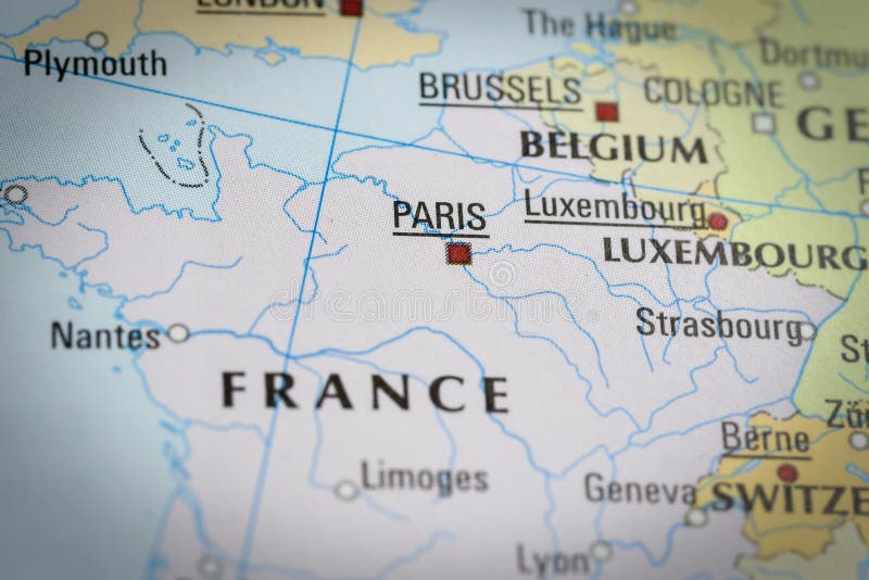 Frankrike-Paris i slut upp på översikten royaltyfri bild Frankrike-Paris i slut upp på översikten royaltyfri bild