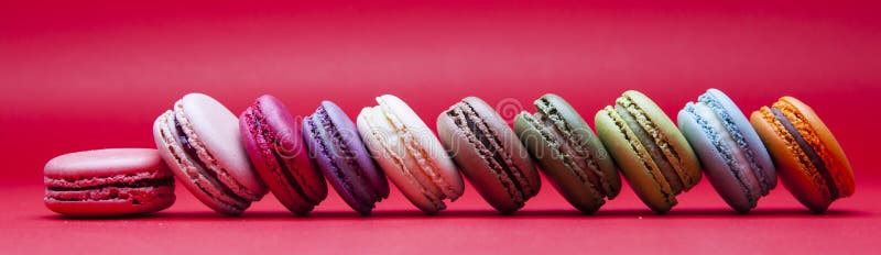 franska macaroons royaltyfria foton franska macaroons royaltyfria foton