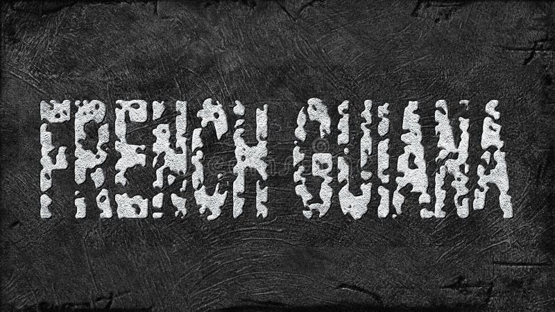 Français Guiana Lithium Extraction Concept d'exploitation minière moderne illustration de vecteur