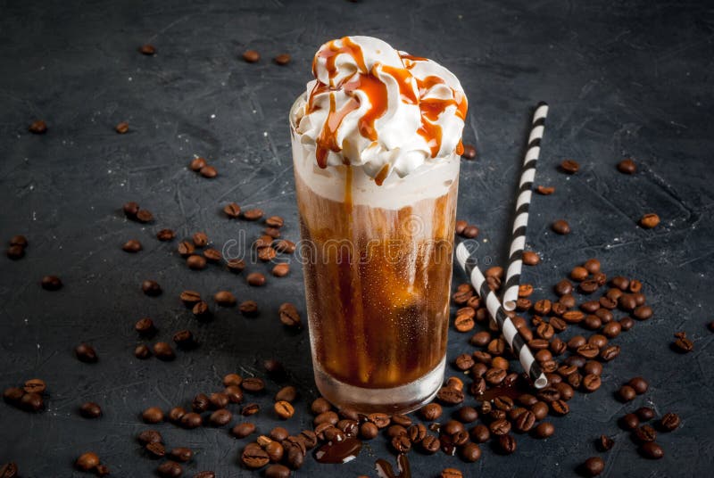Frappuccino froid de milk-shake de boissons de café