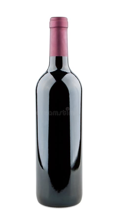 Garrafa de vinho tinto imagem de stock royalty free