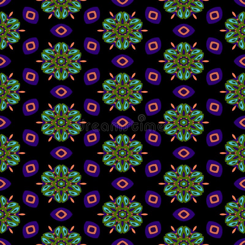Fratural floral artificial abstrato, ninguém é decorativo sem soldadura islâmica ilustração stock Fratural floral artificial abstrato, ninguém é decorativo sem soldadura islâmica ilustração stock