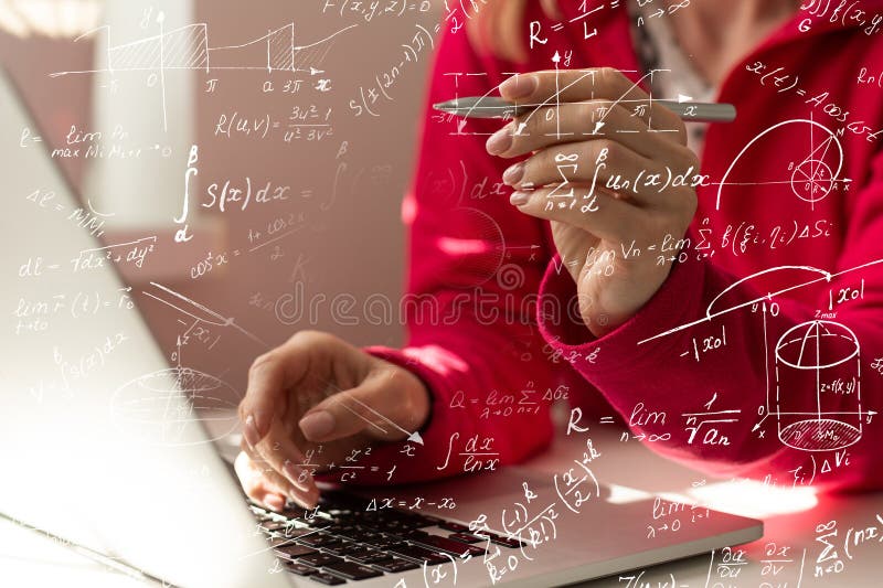 Woman typing on laptop at office. Woman typing on laptop at office