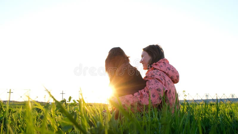 Frau, die einen Hund bei Sonnenuntergang, ein junges Mädchen mit einem Haustier sitzt auf dem Gras und sich entspannt in der Natu stockbild Frau, die einen Hund bei Sonnenuntergang, ein junges Mädchen mit einem Haustier sitzt auf dem Gras und sich entspannt in der Natu stockbild