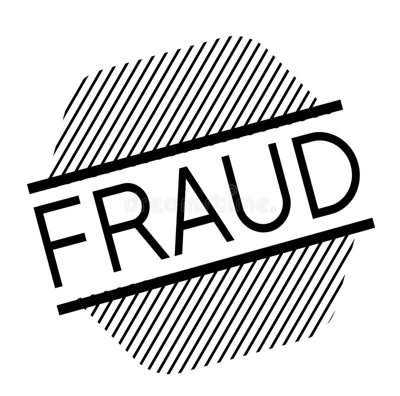 Fraud Black Stamp Stock Vector Illustration Of Deceit 124379872