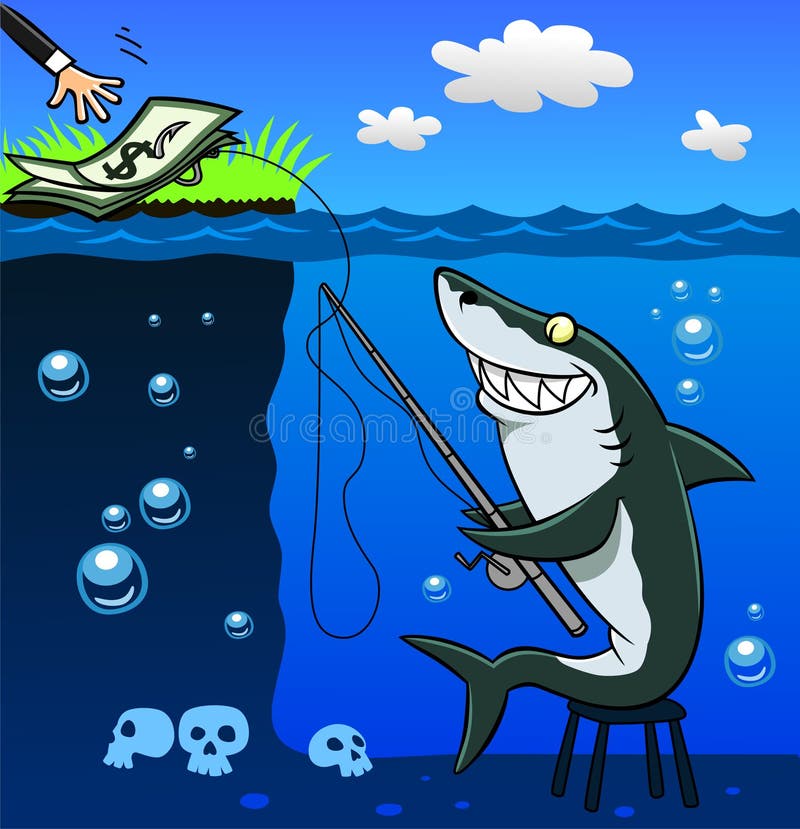Bait Shark Stock Illustrations – 340 Bait Shark Stock