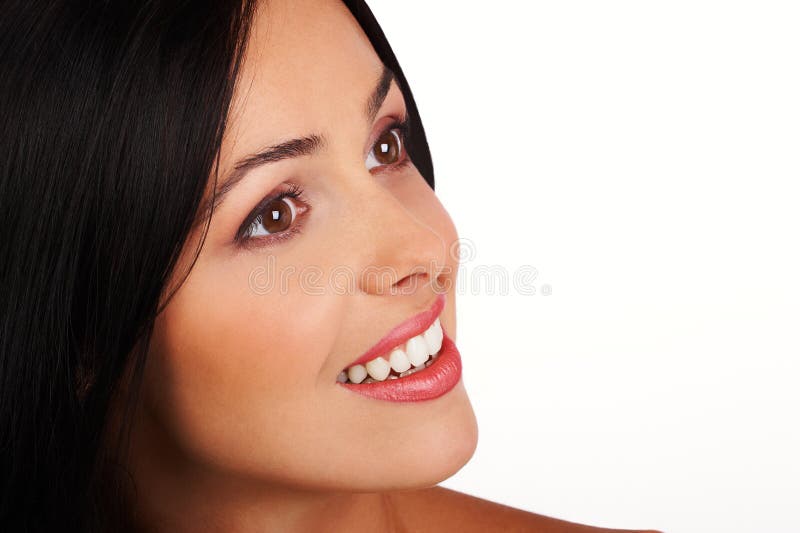 Frauen-Lächeln stockfoto Frauen-Lächeln stockfoto