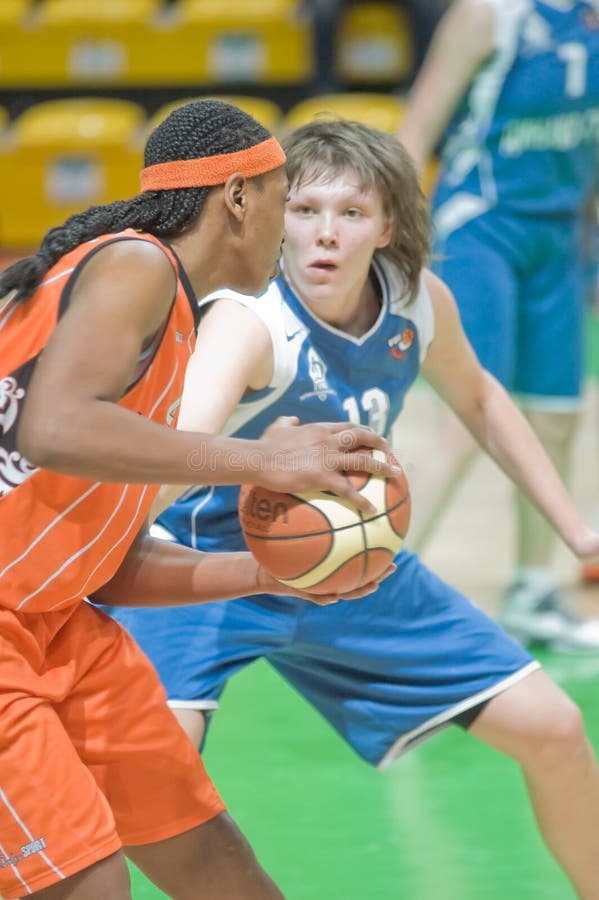 Frauenbasketball stockbilder Frauenbasketball stockbilder