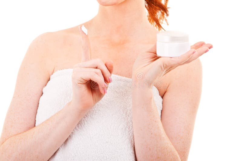 Frauenhand, die Gesichtscreme hält stockfotos Frauenhand, die Gesichtscreme hält stockfotos