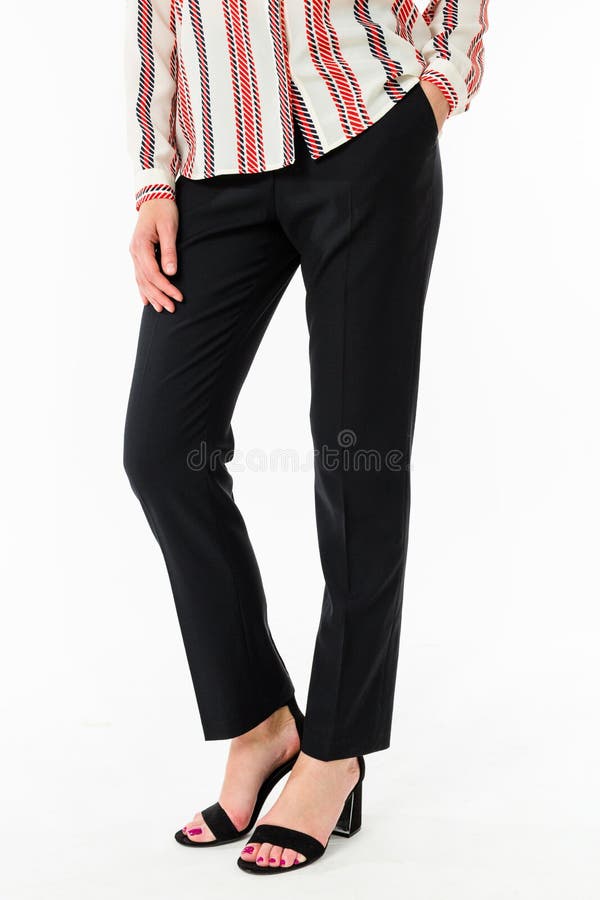 Frauenhosenmodell lizenzfreies stockfoto Frauenhosenmodell lizenzfreies stockfoto