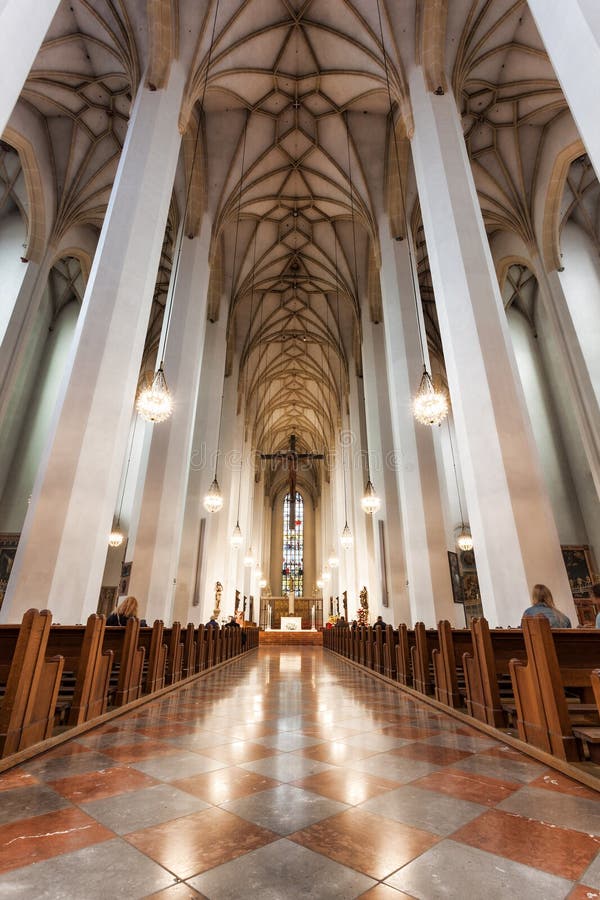 Frauenkirche church in Munich, Germany stock image