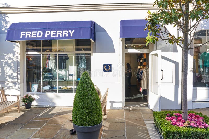 Fred Perry Boutique in La Vallee Village. Editorial Image - Image of  fashion, perry: 98119930