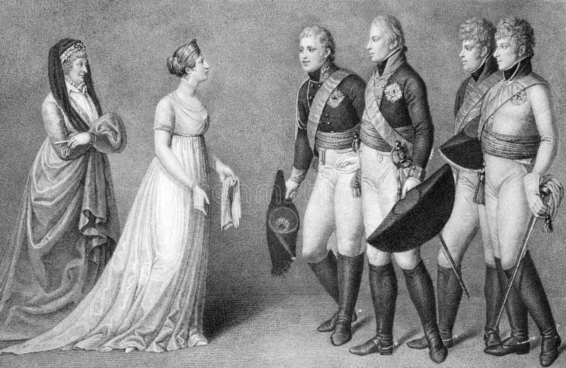 Frederick William and Louisa of Prussia