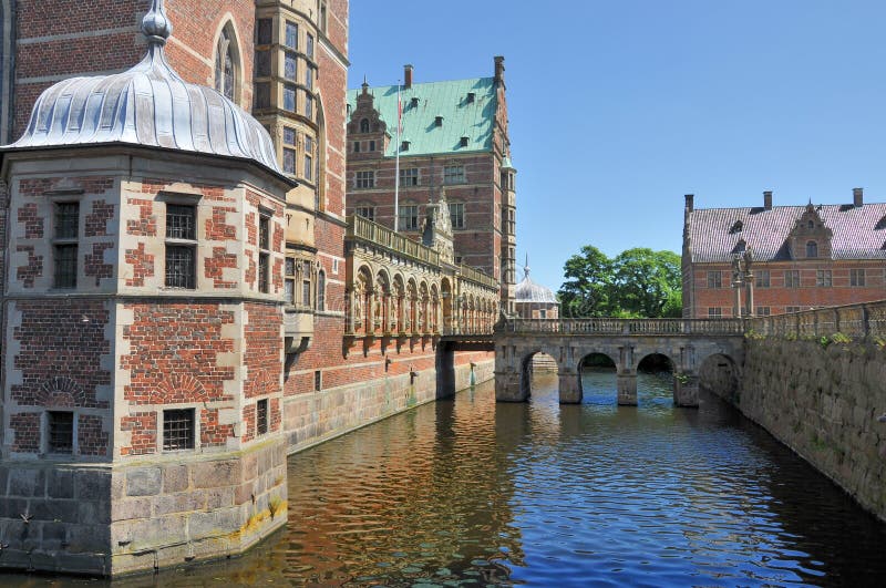 Frederiksborg Castle, the famous Danish Castle in Hilleroed. Frederiksborg Castle, the famous Danish Castle in Hilleroed