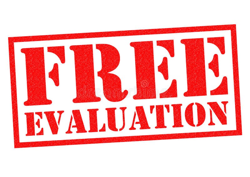 Free Evaluation Sign or Stamp Stock Vector Illustration of evaluation