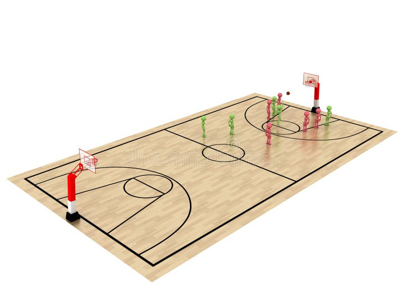 Free Throw in Basketball â„2 Stock Illustration Illustration of game