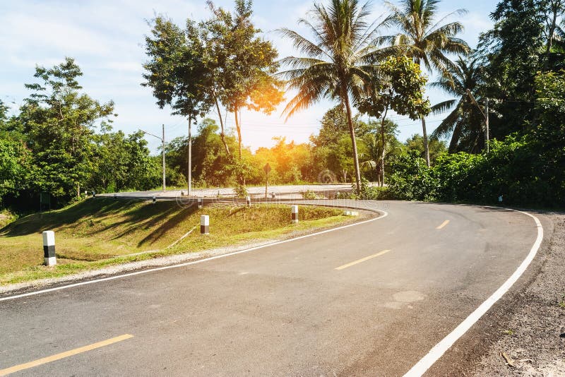 Free way with over light the sun stock image Free way with over light the sun stock image