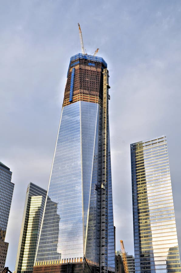 Freedom Tower in New York City royalty free stock image Freedom Tower in New York City royalty free stock image