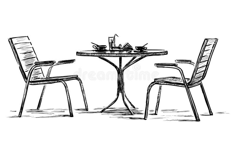 Outdoor Cafe teak Table & Chair. 3D Model $26 - .fbx .obj .max - Free3D