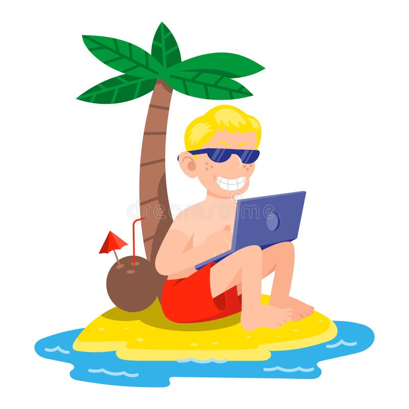 freelancer ilustracja wektor freelancer ilustracja wektor