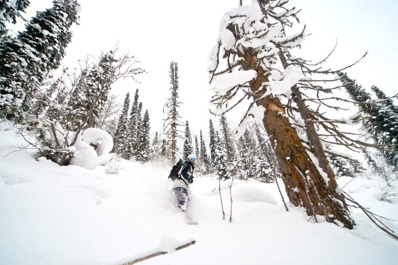 Freeride in Siberia