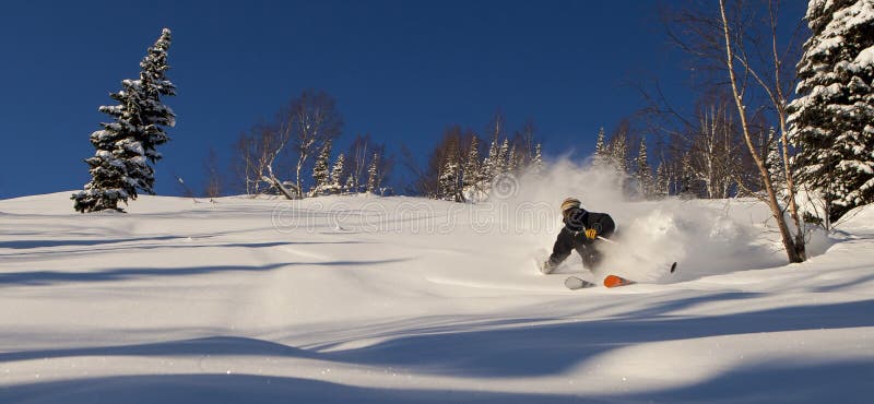 Freeride in Siberia