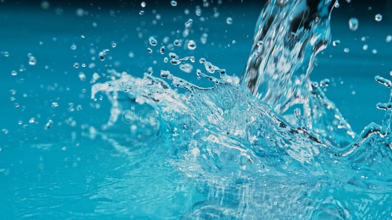 Freeze motion of water splash.