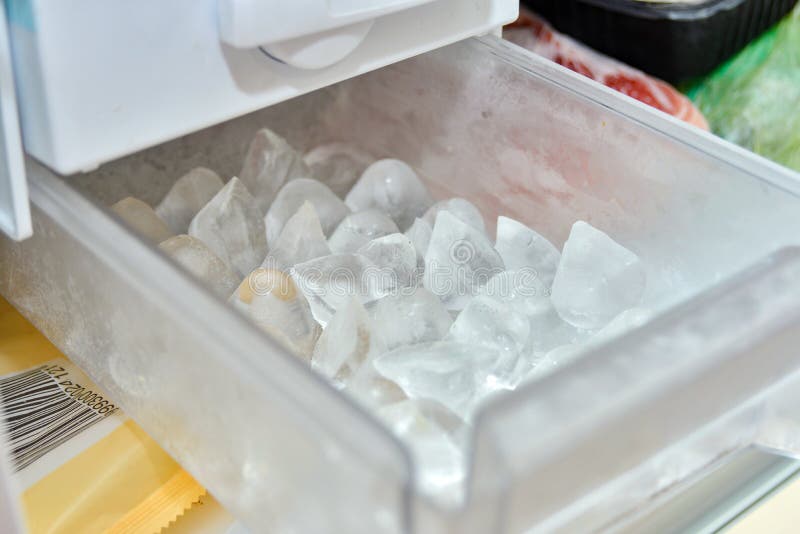 Freezer Tray for Freezing Ice Cubes in the Freezer. Ice Maker for