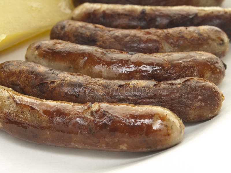 Freid sausages