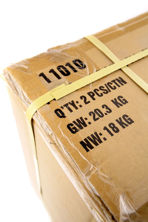 Freight parcel royalty free stock images