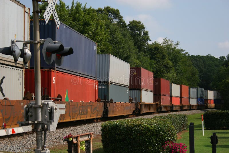Freight Train stock image. Image of blue, transportation 1158253