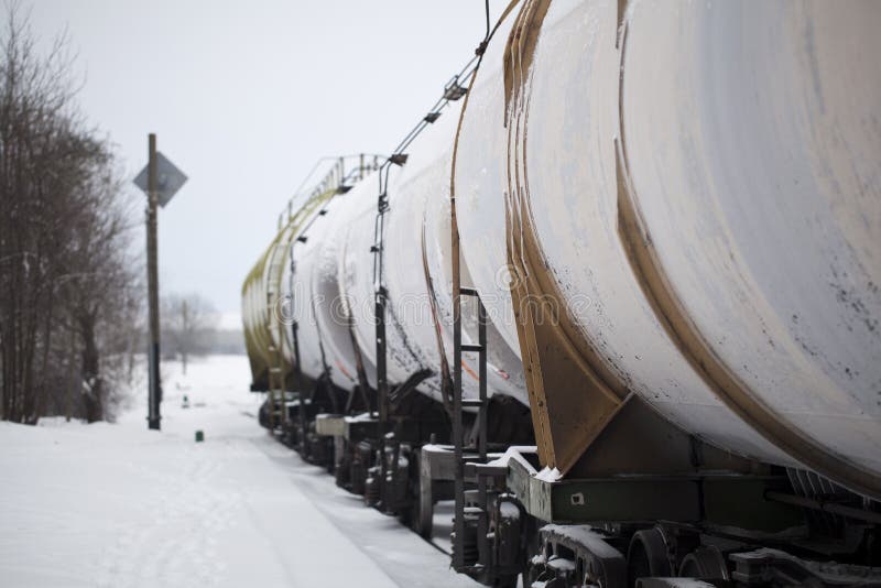 Freight wagons in line stock photo. Image of railroad 23361746